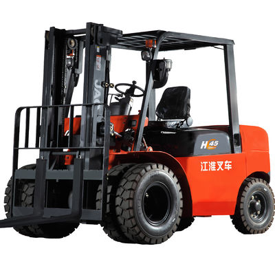 4T-4.5T Pneumatic Diesel JAC Forklift Electric Warehouse Forklift Truck