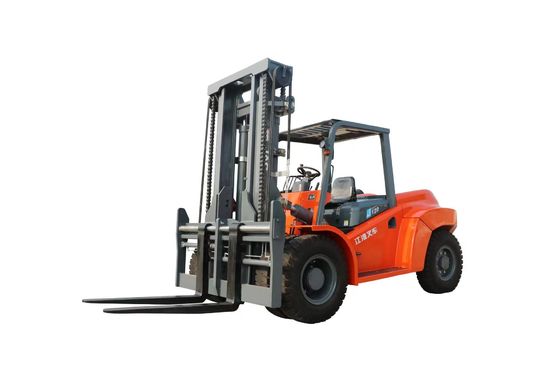 10T LPG Warehouse Forklifts Diesel Lift Trucks With Paper Roll Clamp