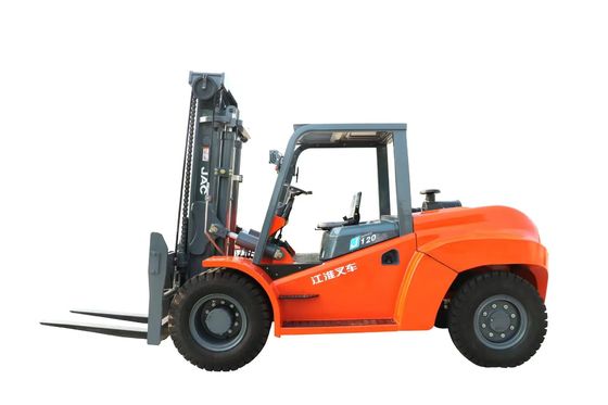 10T LPG Warehouse Forklifts Diesel Lift Trucks With Paper Roll Clamp