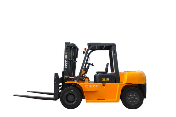 8 Ton Diesel Low Mast Forklift Truck With Hydraulic Drive System