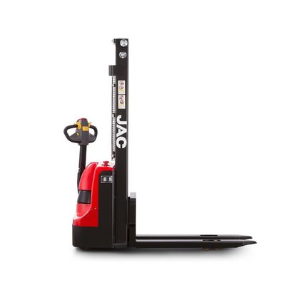 JAC Mechanical pedestrian Electric Straddle Pallet Stacker Forklift 1T