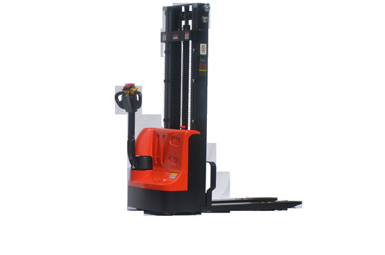JAC Mechanical pedestrian Electric Straddle Pallet Stacker Forklift 1T