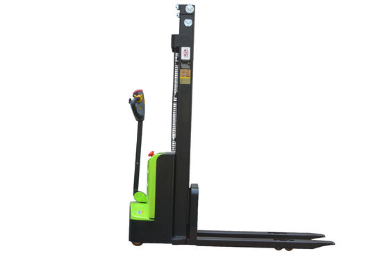 Walk Behind Fully Electric Pallet Stacker Truck 1500kg CDD15