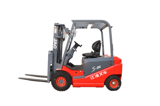3.5 Ton Four Wheel Electric Forklift Truck ISO14001 SGS Approved