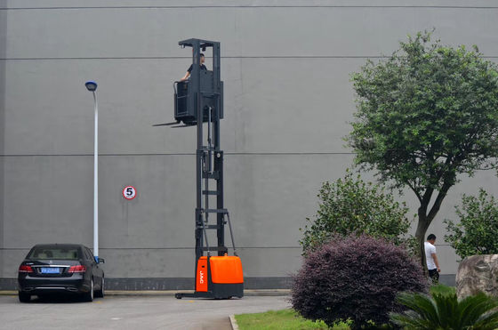 High Level Electric Warehouse Picker Truck Order Picker Pallet Jack 1000kg 4.5m