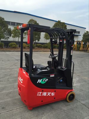 Three Wheeled Counterbalance Electric Pneumatic Forklift 1000kg