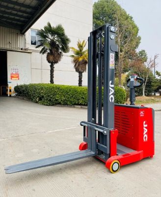 700kg Counterbalanced Semi Electric Pallet Stacker walk behind pallet lift