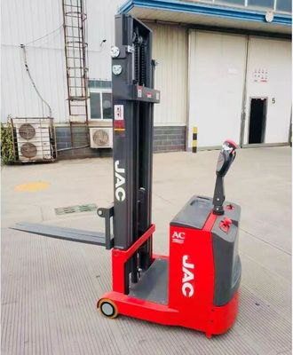700kg Counterbalanced Semi Electric Pallet Stacker walk behind pallet lift