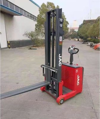 700kg Counterbalanced Semi Electric Pallet Stacker walk behind pallet lift